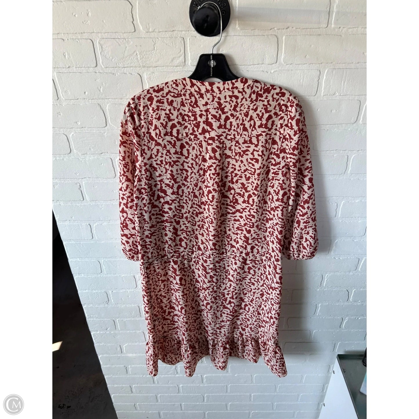 Dress Casual Short By Cabi In Cream & Orange, Size: Xs