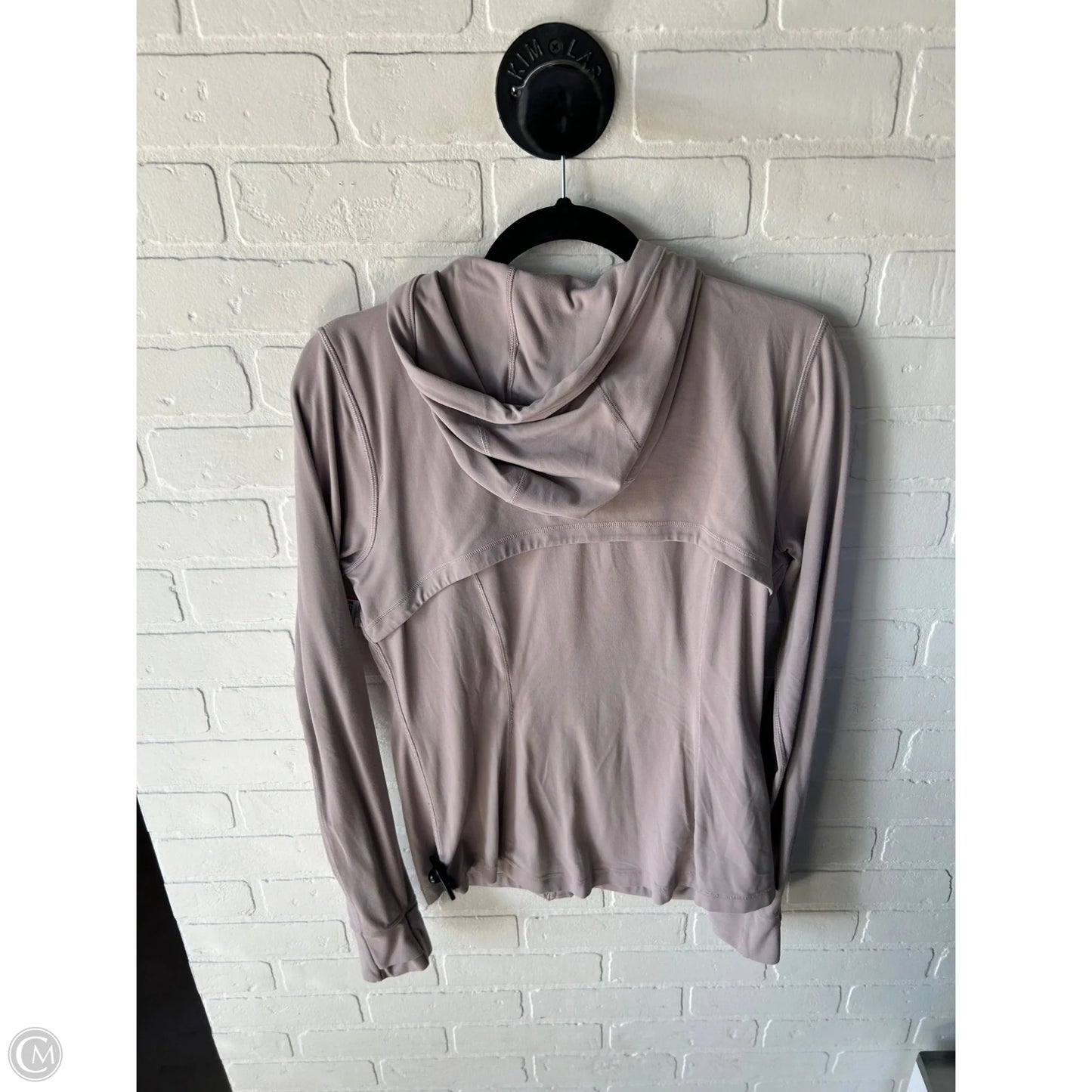 Athletic Jacket By Lululemon In Pink, Size: L
