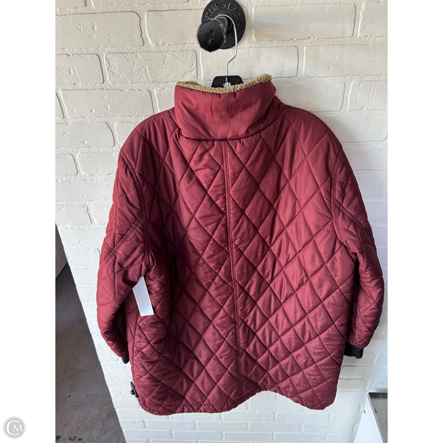Coat Puffer & Quilted By Weatherproof In Red, Size: Xl