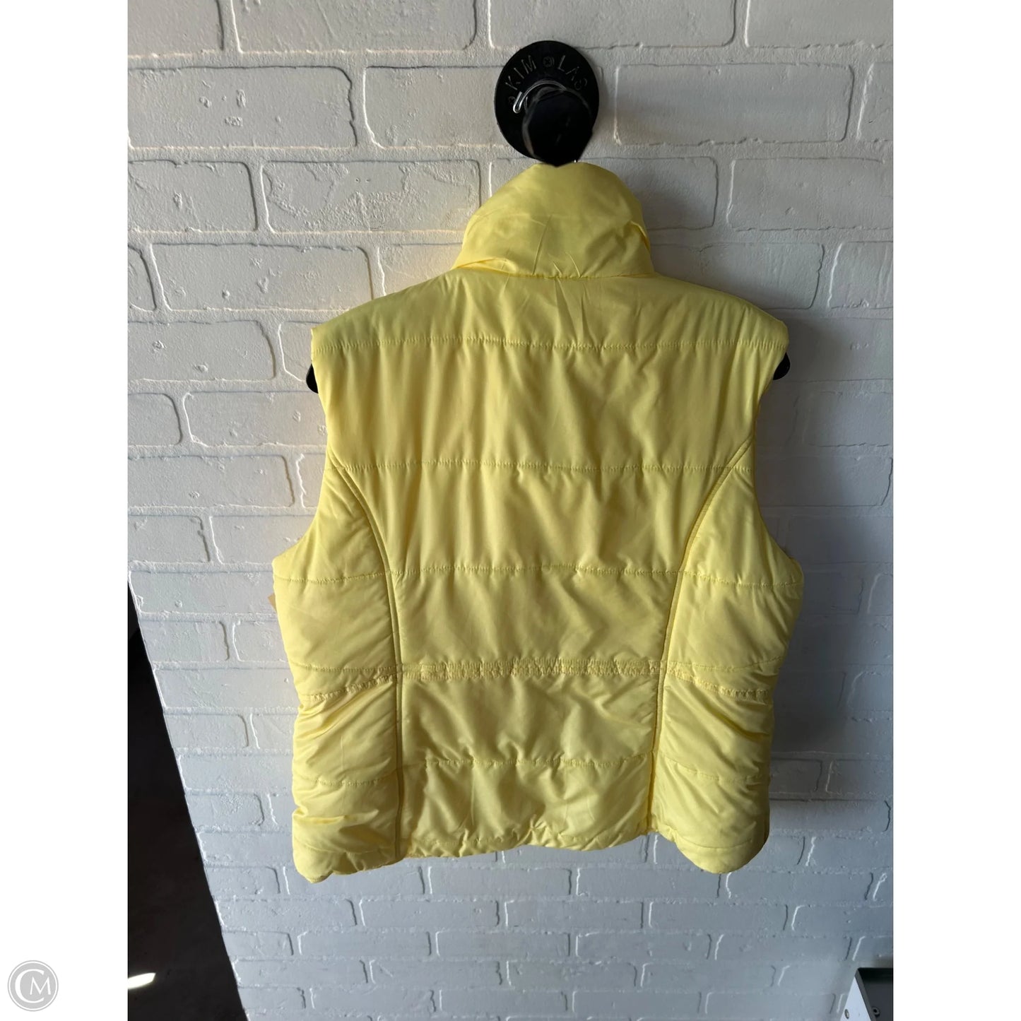 Vest Puffer & Quilted By New York And Co In Yellow, Size: Xl