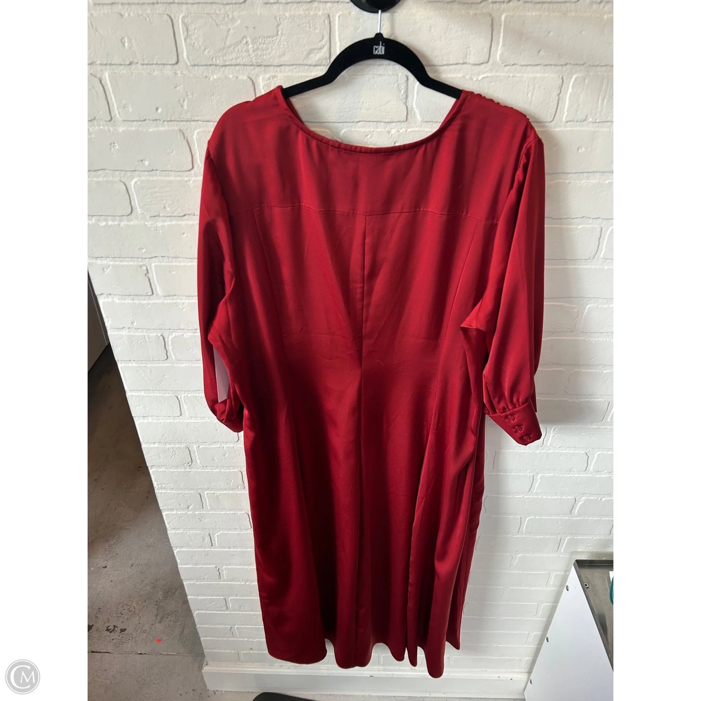 Dress Casual Maxi By Soft Surroundings In Red, Size: 2x