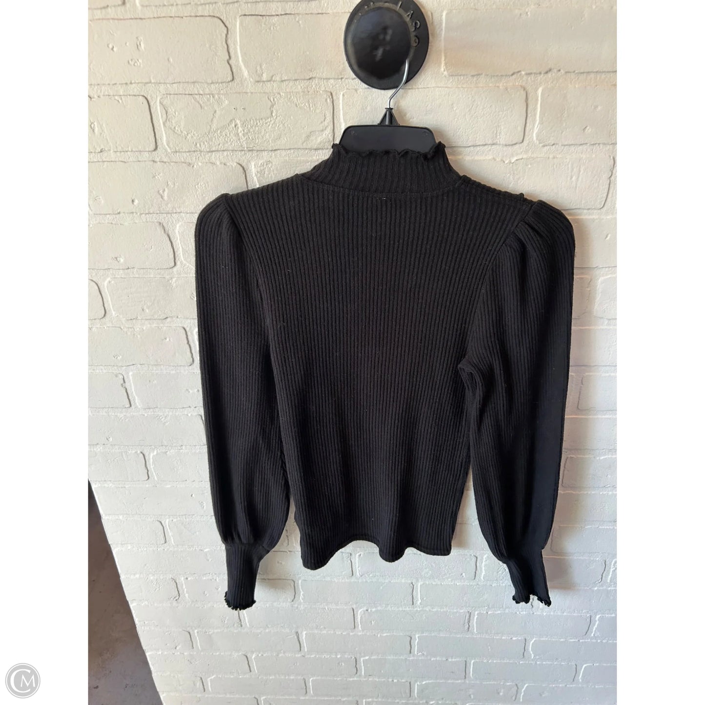 Top Long Sleeve By Free People In Black, Size: Xs