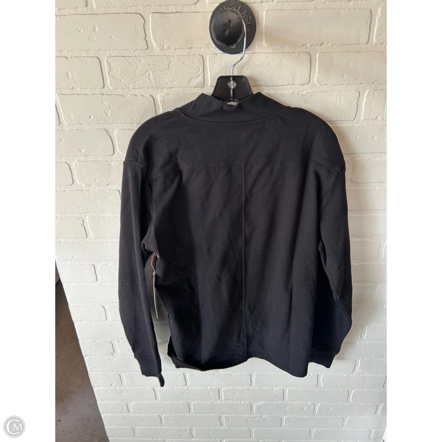 Sweatshirt Crewneck By Athleta In Black, Size: M