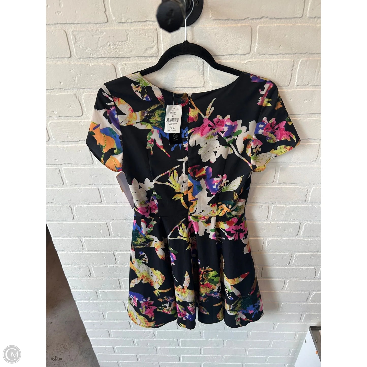 Dress Work By Yumi Kim In Black & Yellow, Size: S