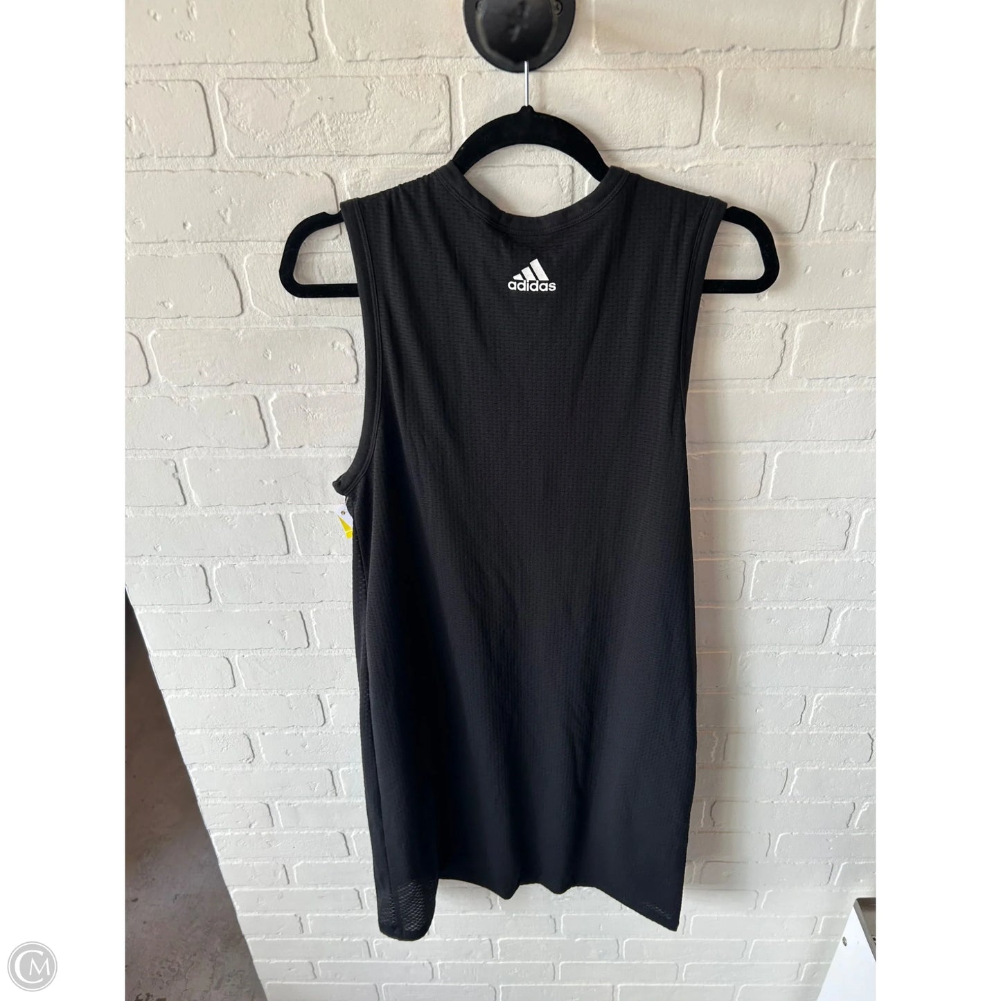Athletic Dress By Adidas In Black, Size: S