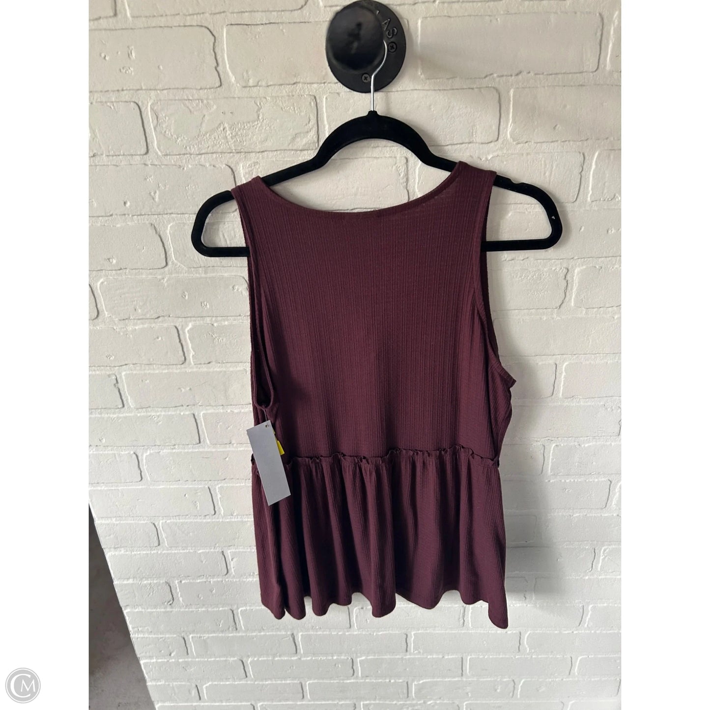 Top Sleeveless By Torrid In Red, Size: L