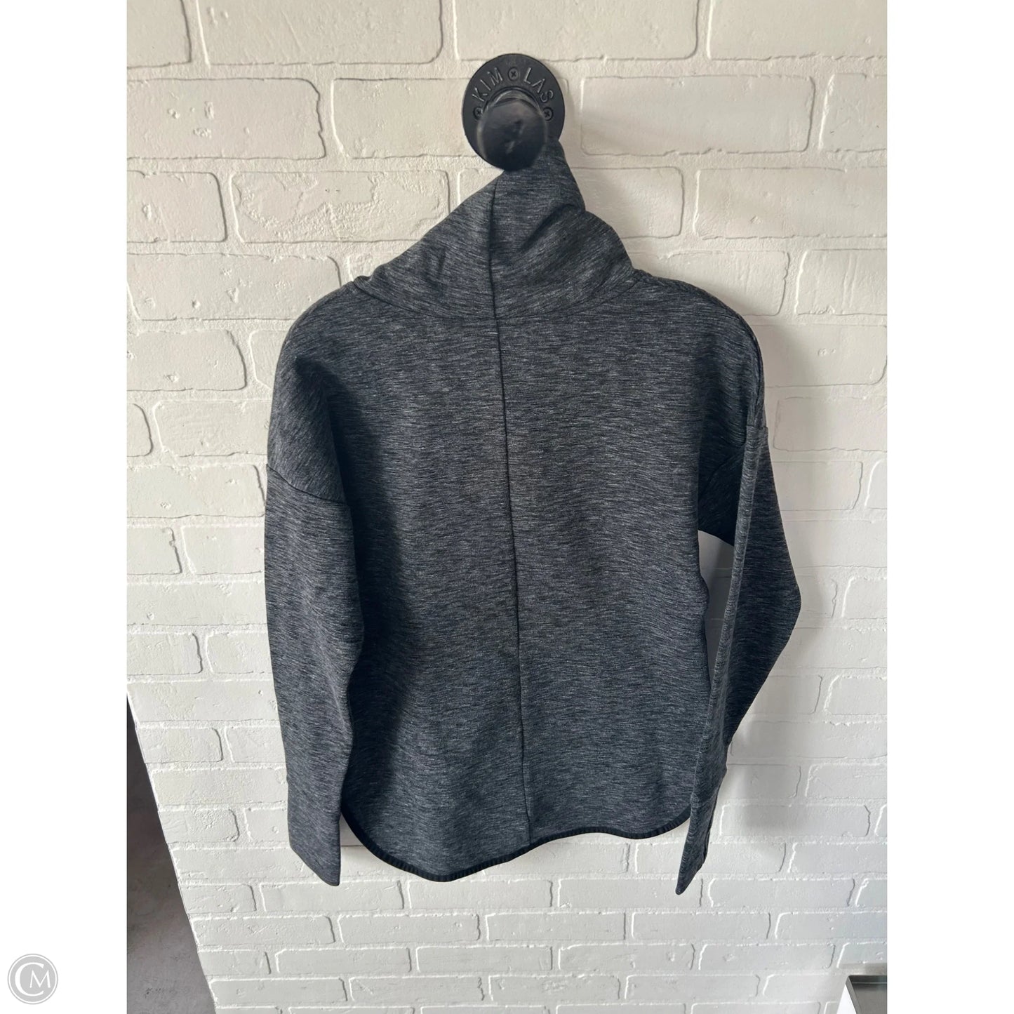 Athletic Sweatshirt Collar By Clothes Mentor In Grey, Size: Xs