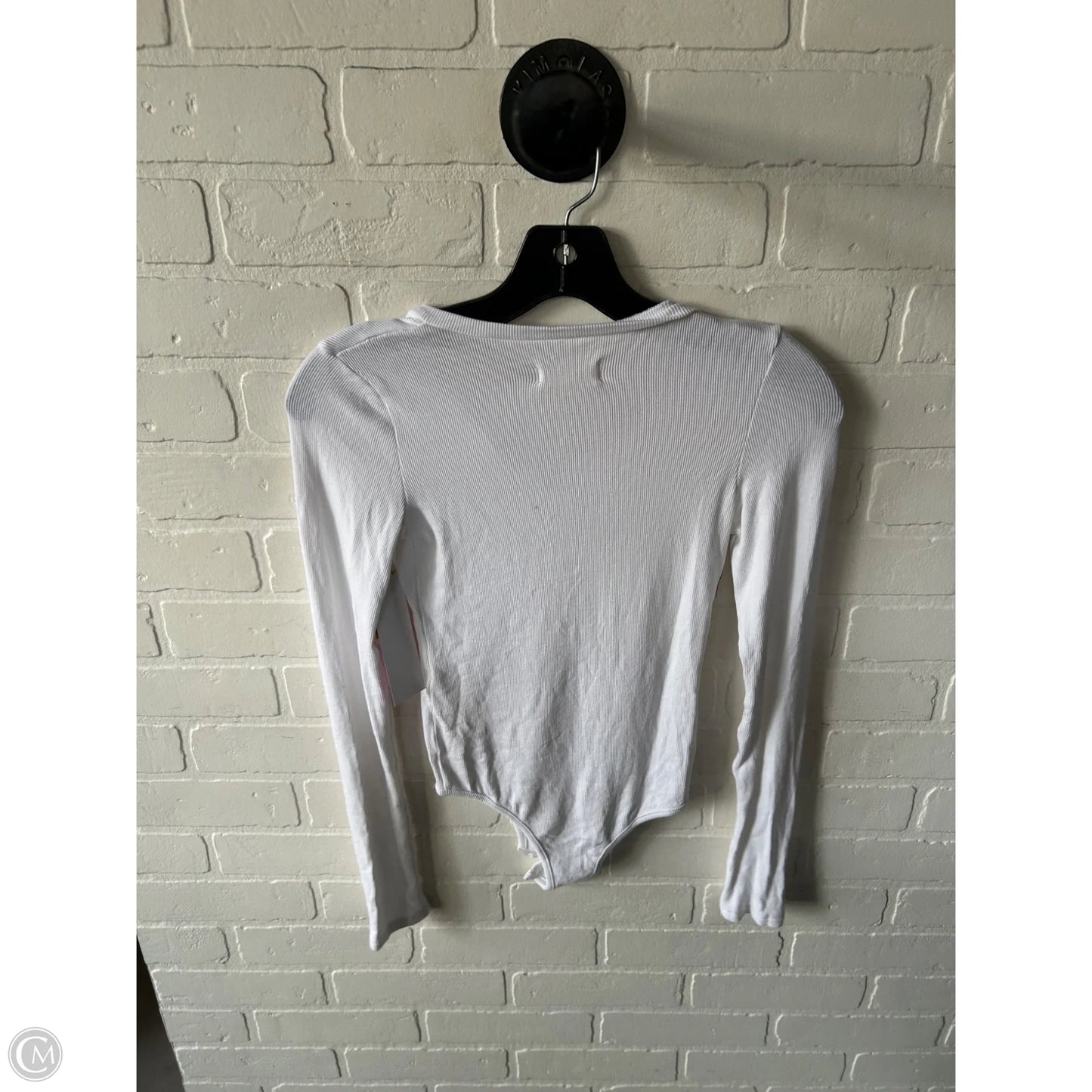 Bodysuit By Clothes Mentor In White, Size: S