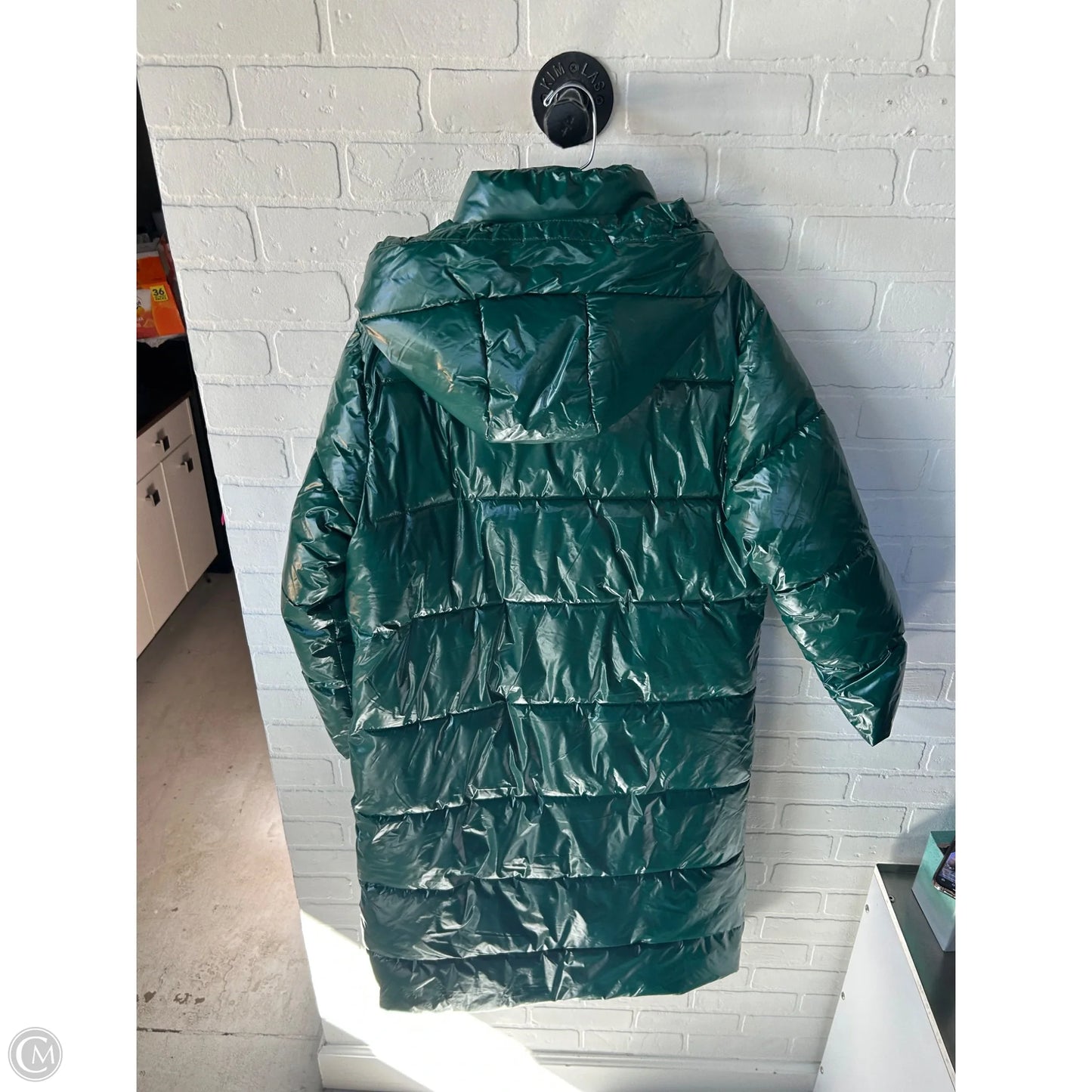 Coat Puffer & Quilted By A New Day In Green, Size: M