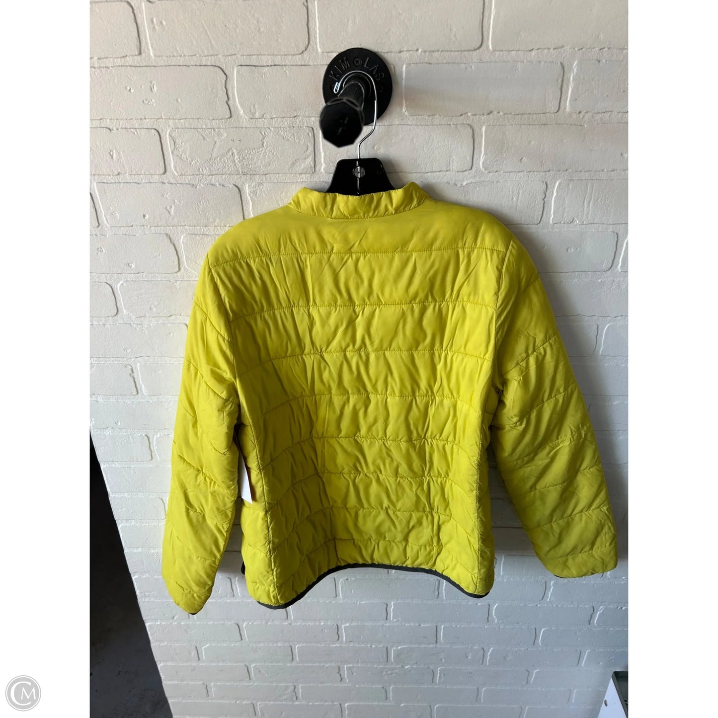 Jacket Puffer & Quilted By Old Navy In Yellow, Size: M