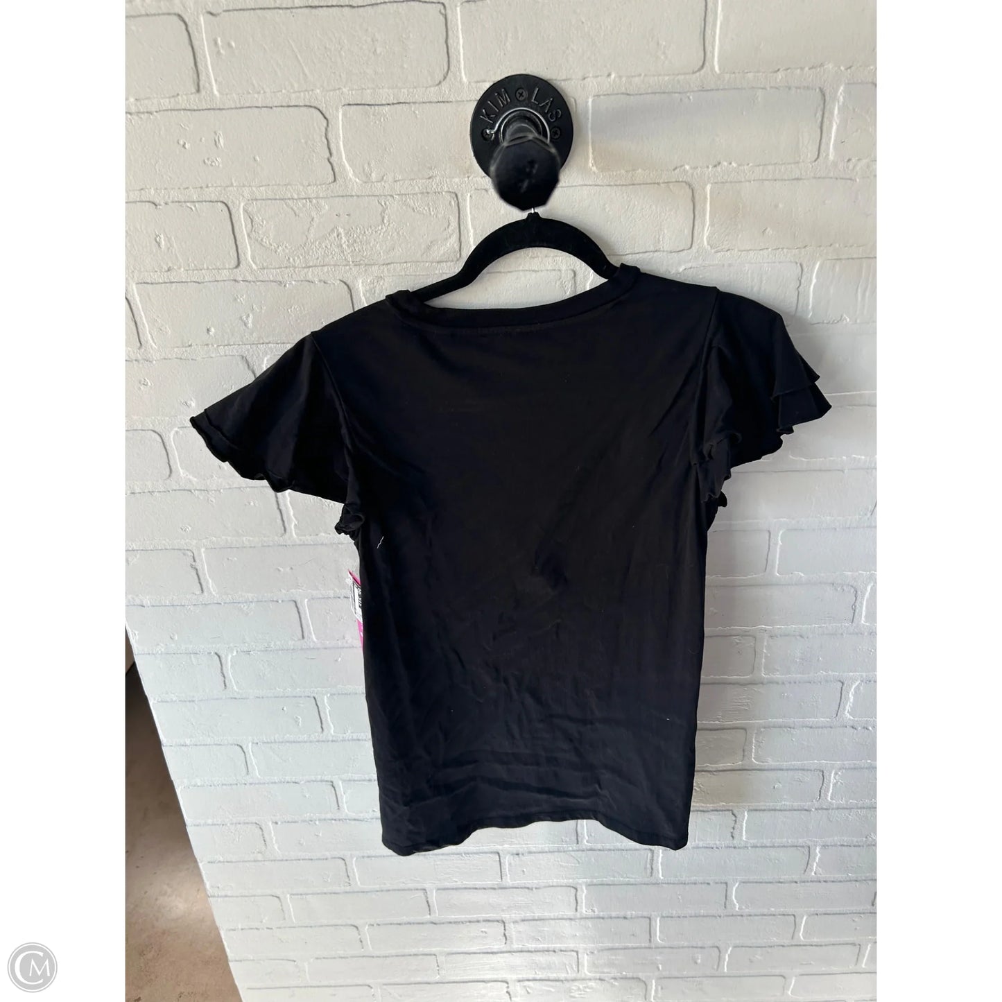 Top Short Sleeve By Ted Baker In Black, Size: Xl