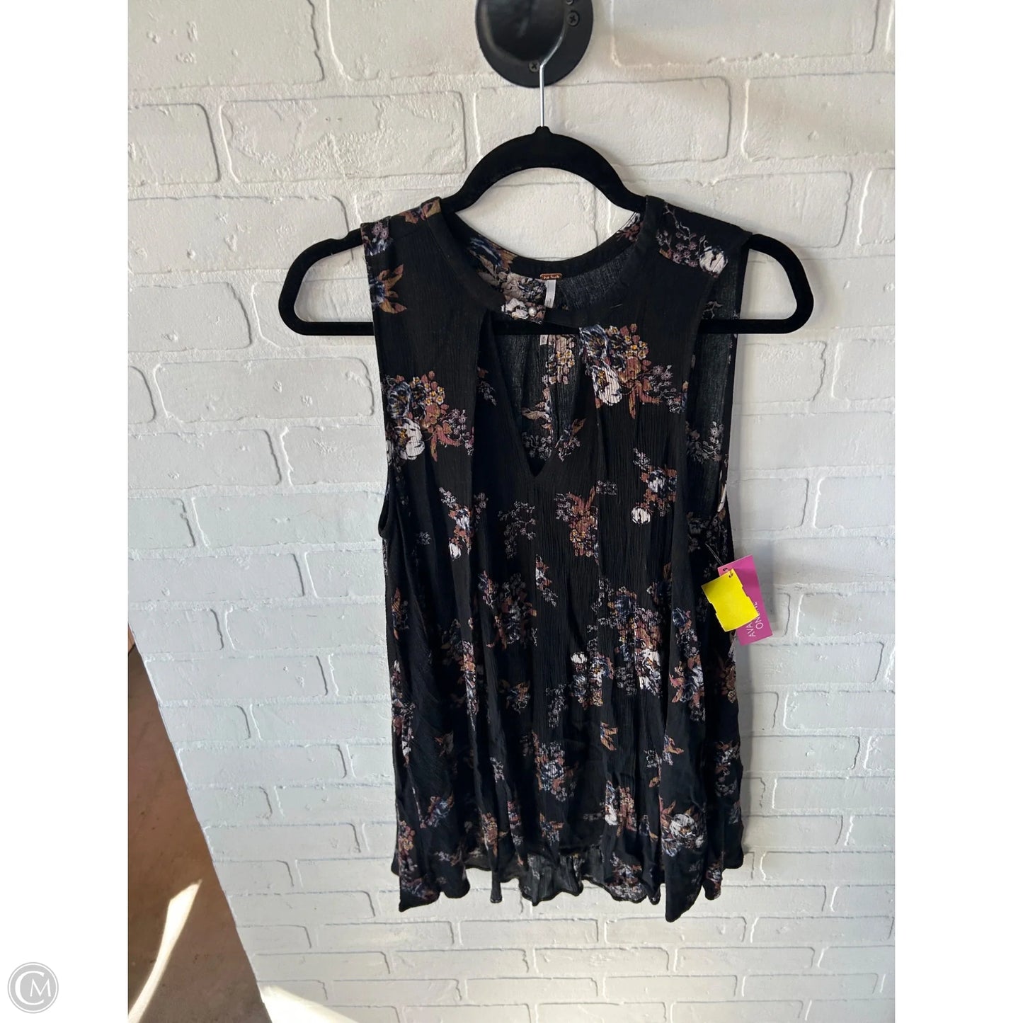 Tunic Sleeveless By Free People In Black, Size: M