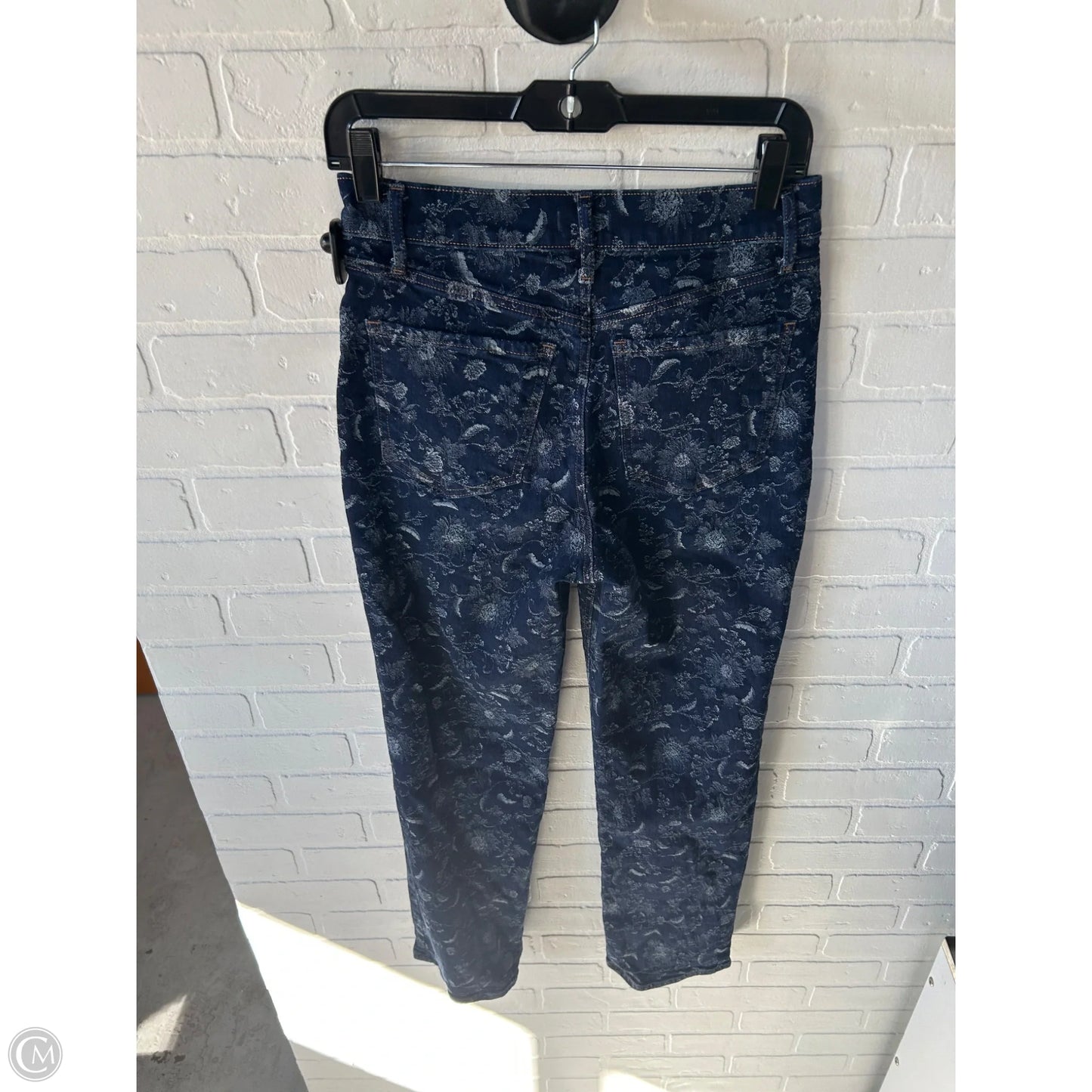 Jeans Straight By White House Black Market In Blue Denim, Size: 6