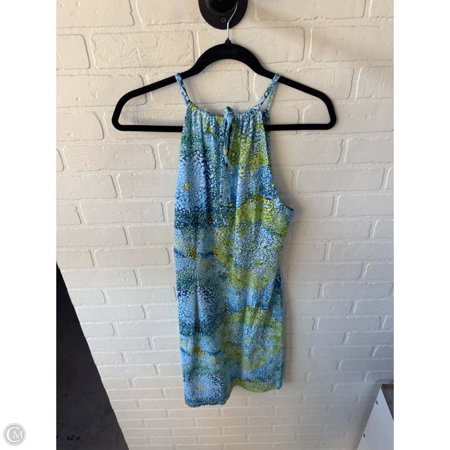 Dress Casual Short By J Mclaughlin In Blue & Green, Size: L
