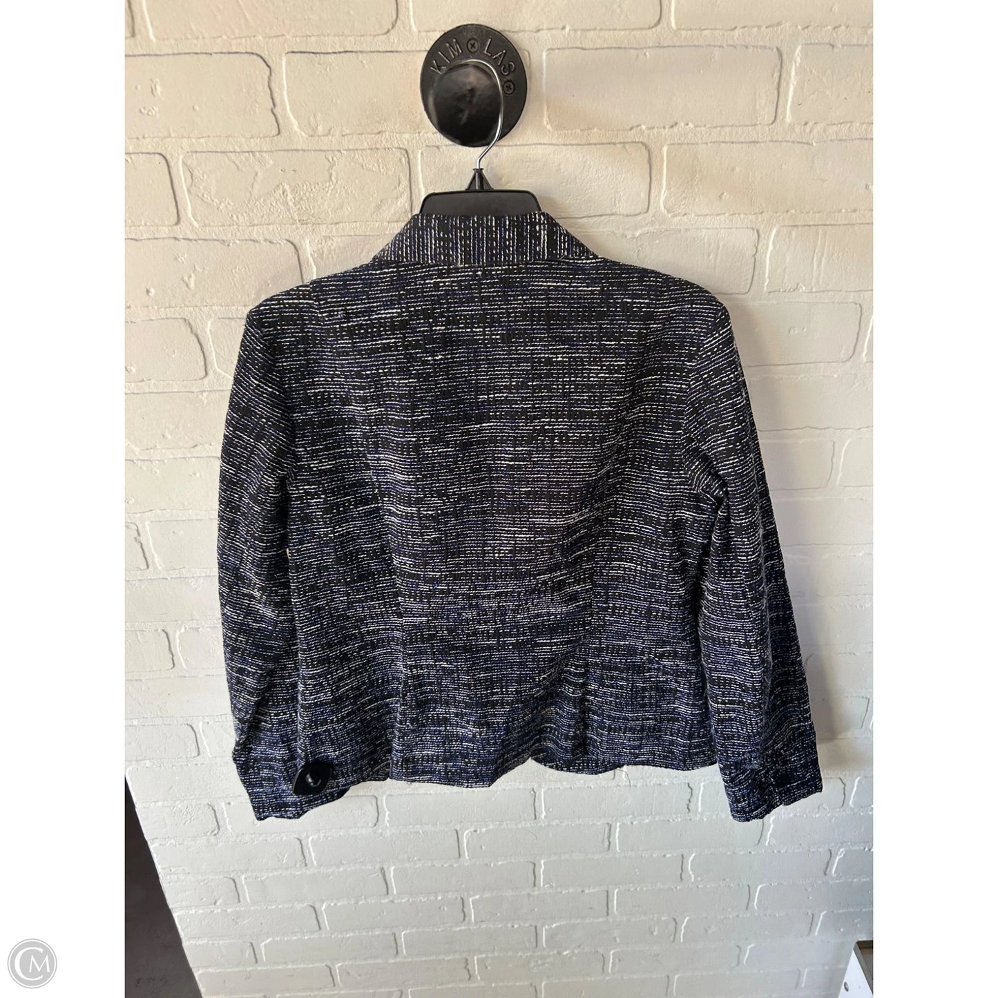 Blazer By Cabi In Black & Blue, Size: M