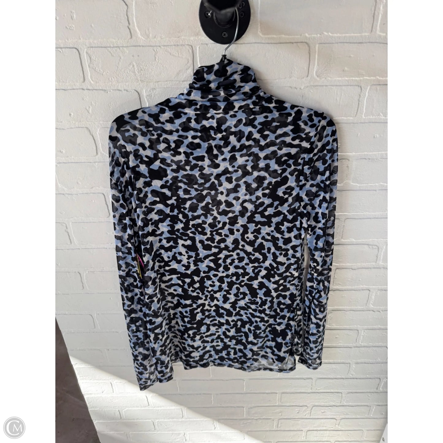 Top Long Sleeve By White House Black Market In Black & White, Size: Xl