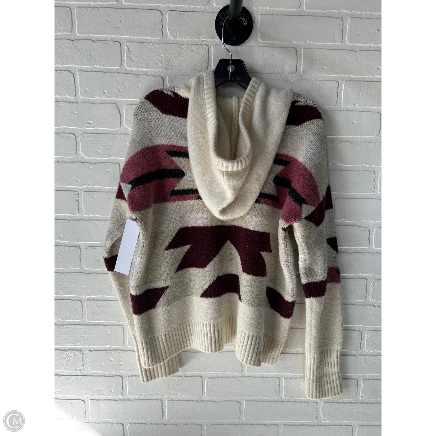 Sweater By Lou And Grey In Cream & Red, Size: S