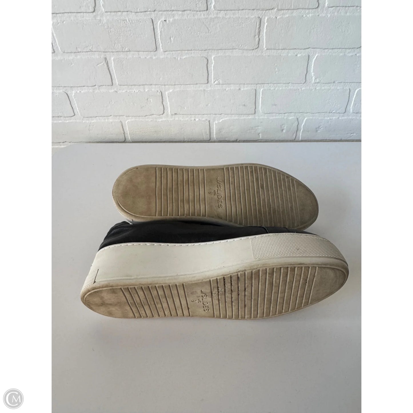 Shoes Sneakers By J Slides In Black, Size: 9