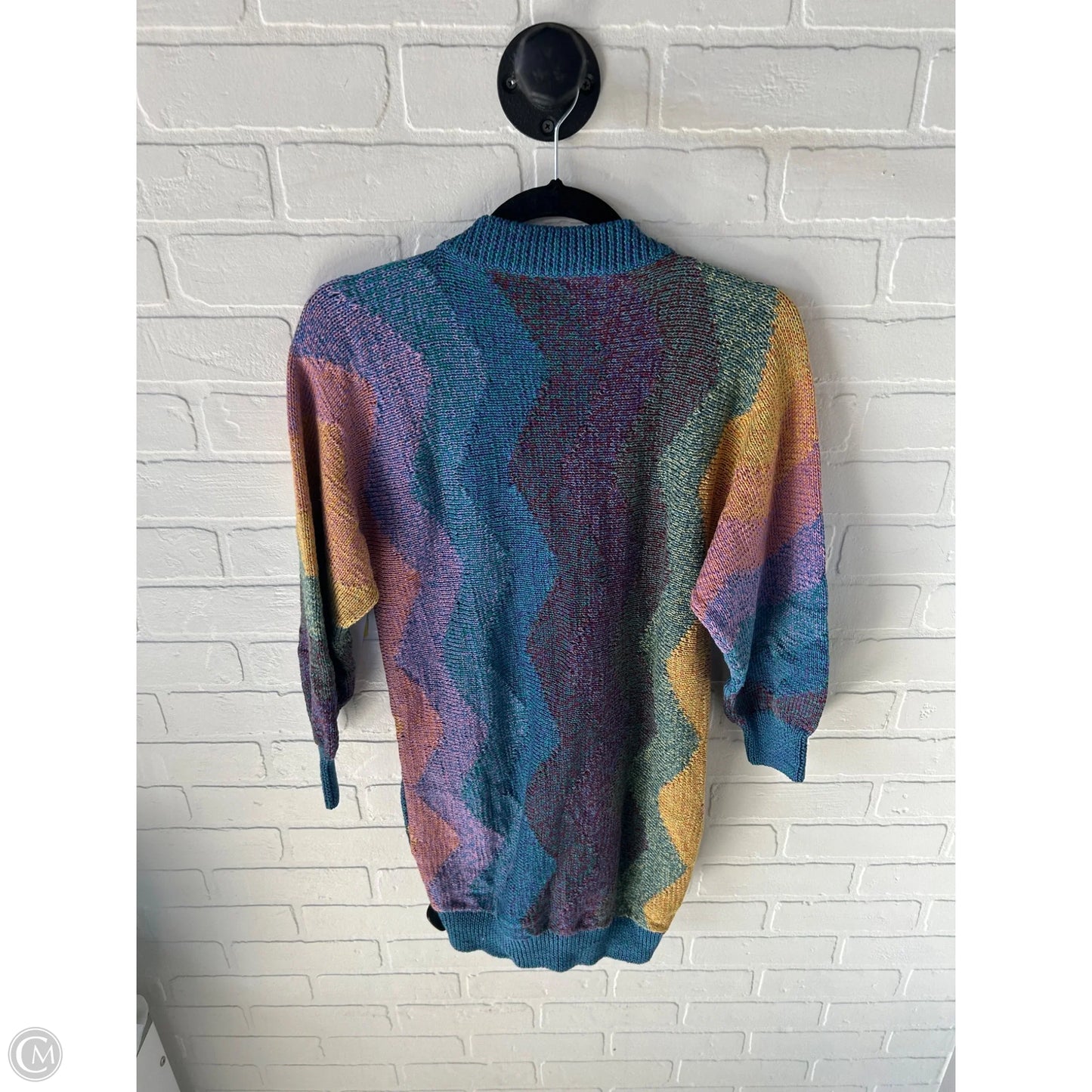 Sweater Cardigan By Cmc In Blue, Size: M