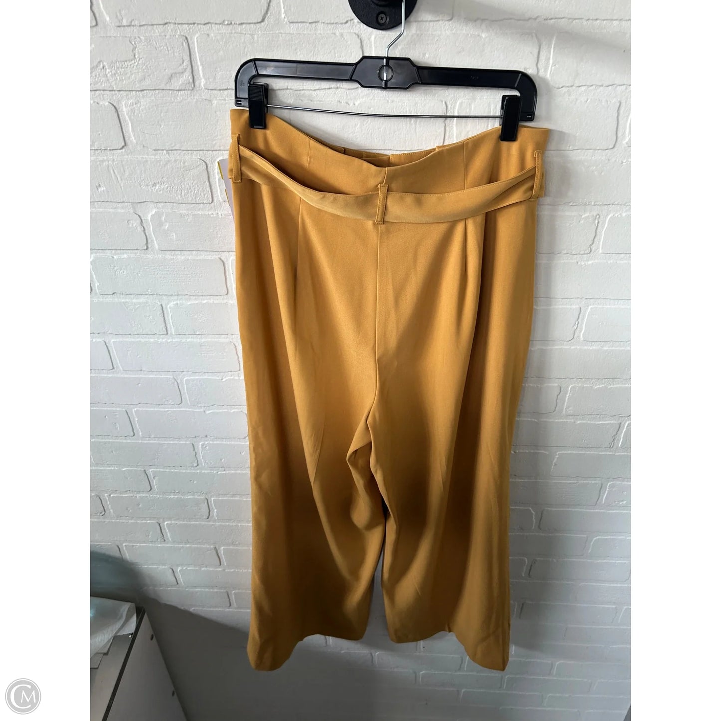 Pants Wide Leg By Gibson And Latimer In Yellow, Size: 10