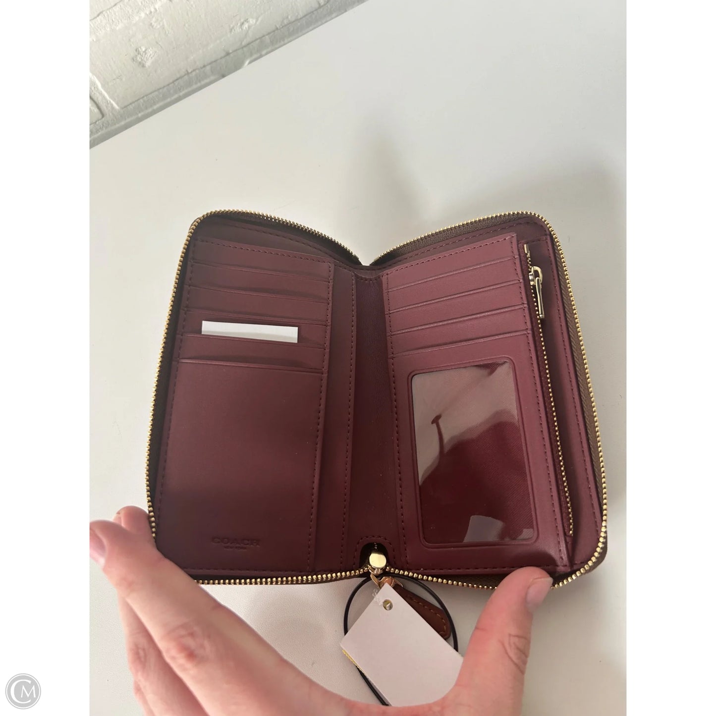 Wallet Designer By Coach, Size: Medium