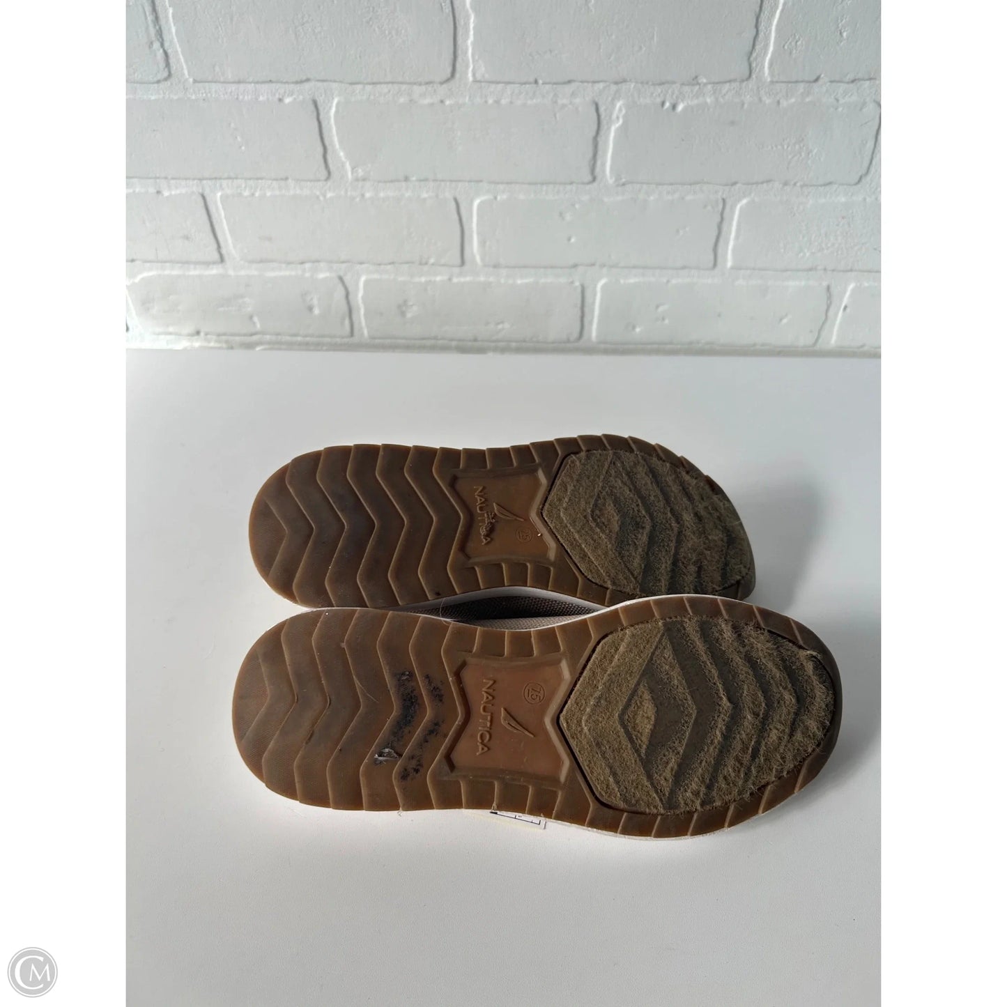 Shoes Sneakers By Nautica In Tan, Size: 7.5