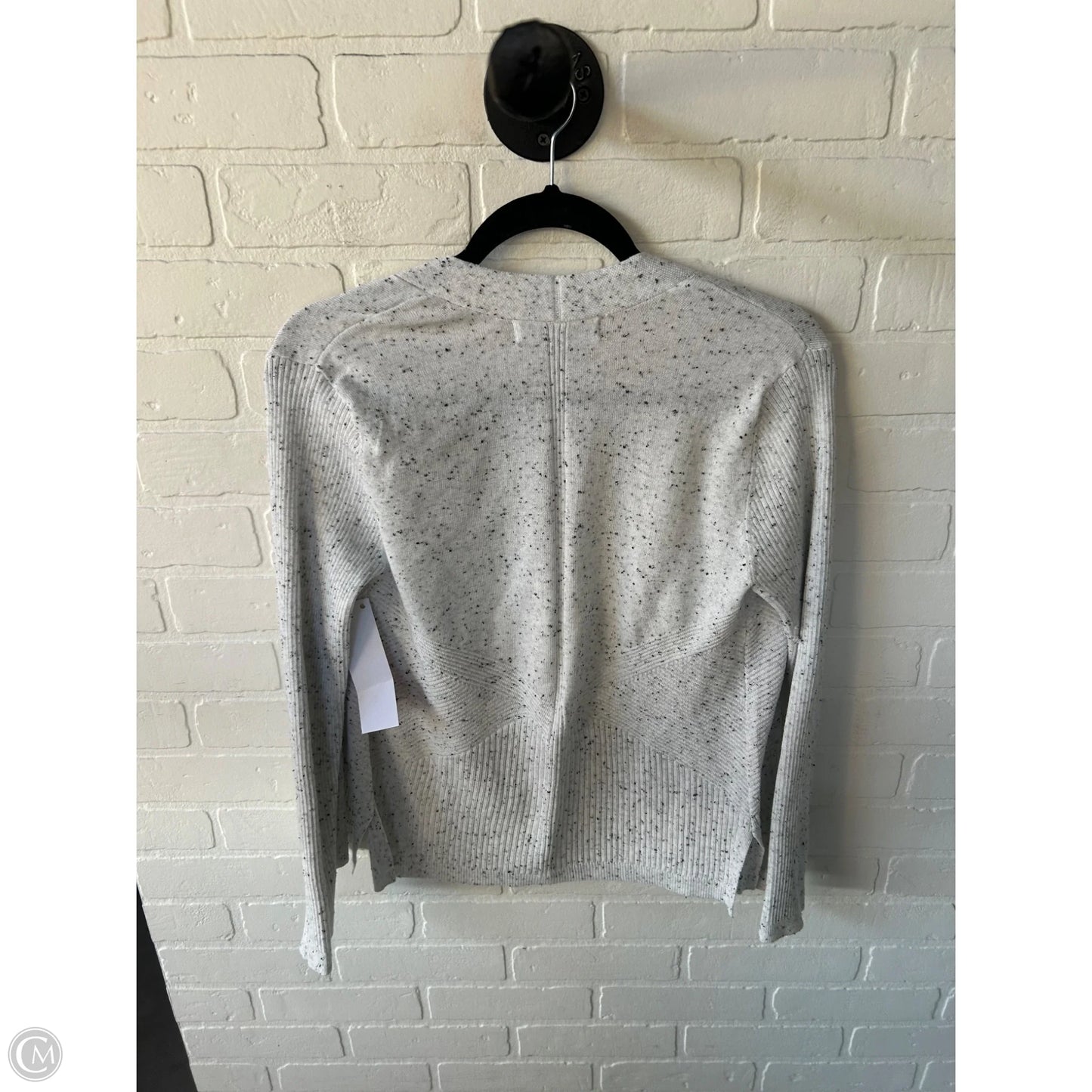 Sweater Cardigan By Verve Ami In Grey & White, Size: S