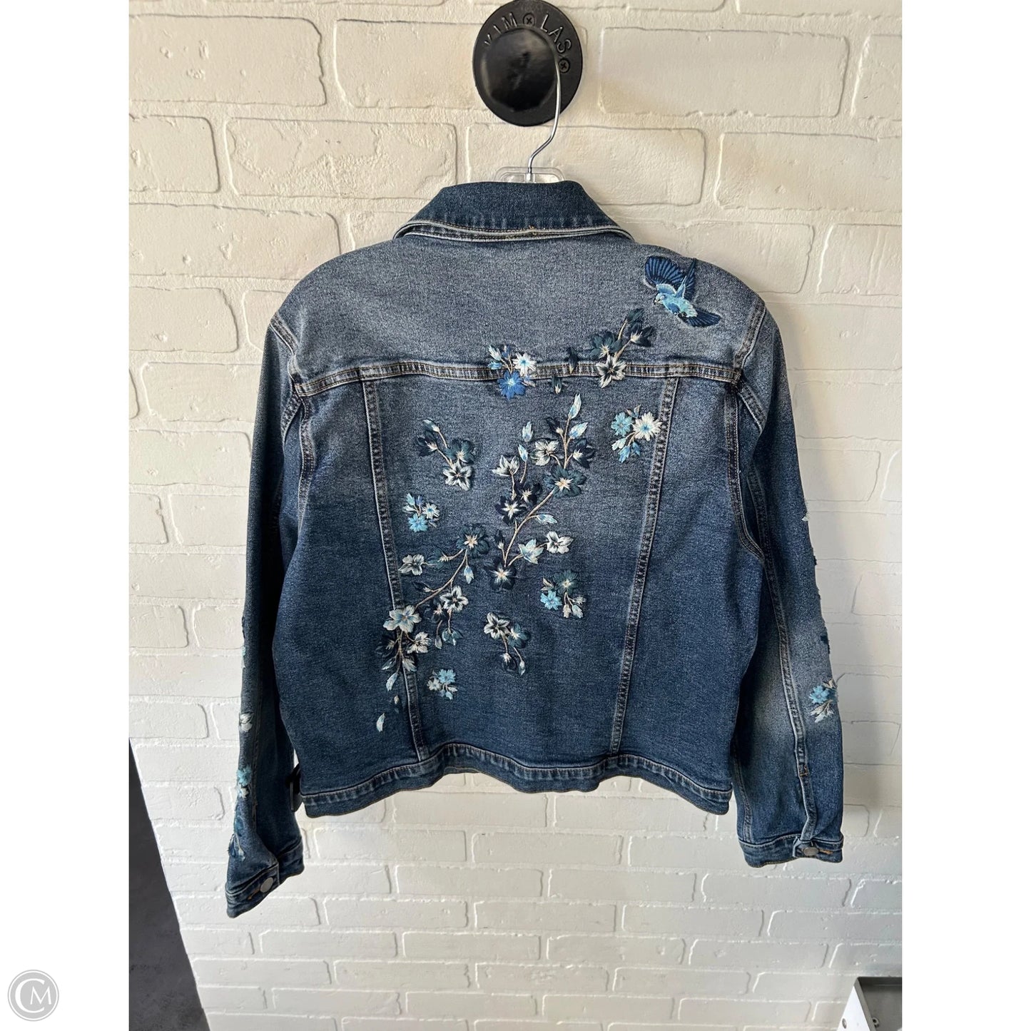 Jacket Denim By Driftwood In Blue Denim, Size: Xl