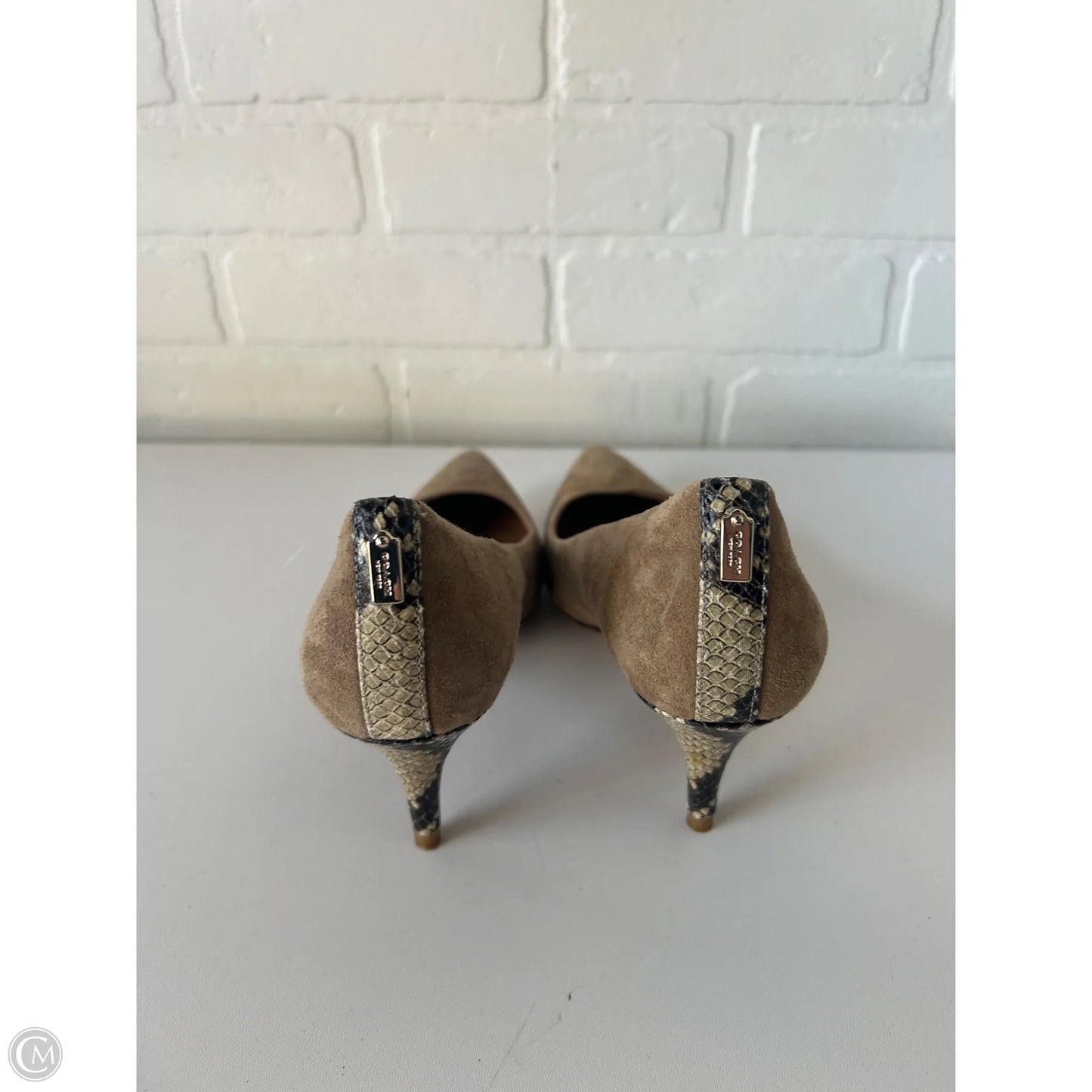 Shoes Designer By Coach In Tan, Size: 6