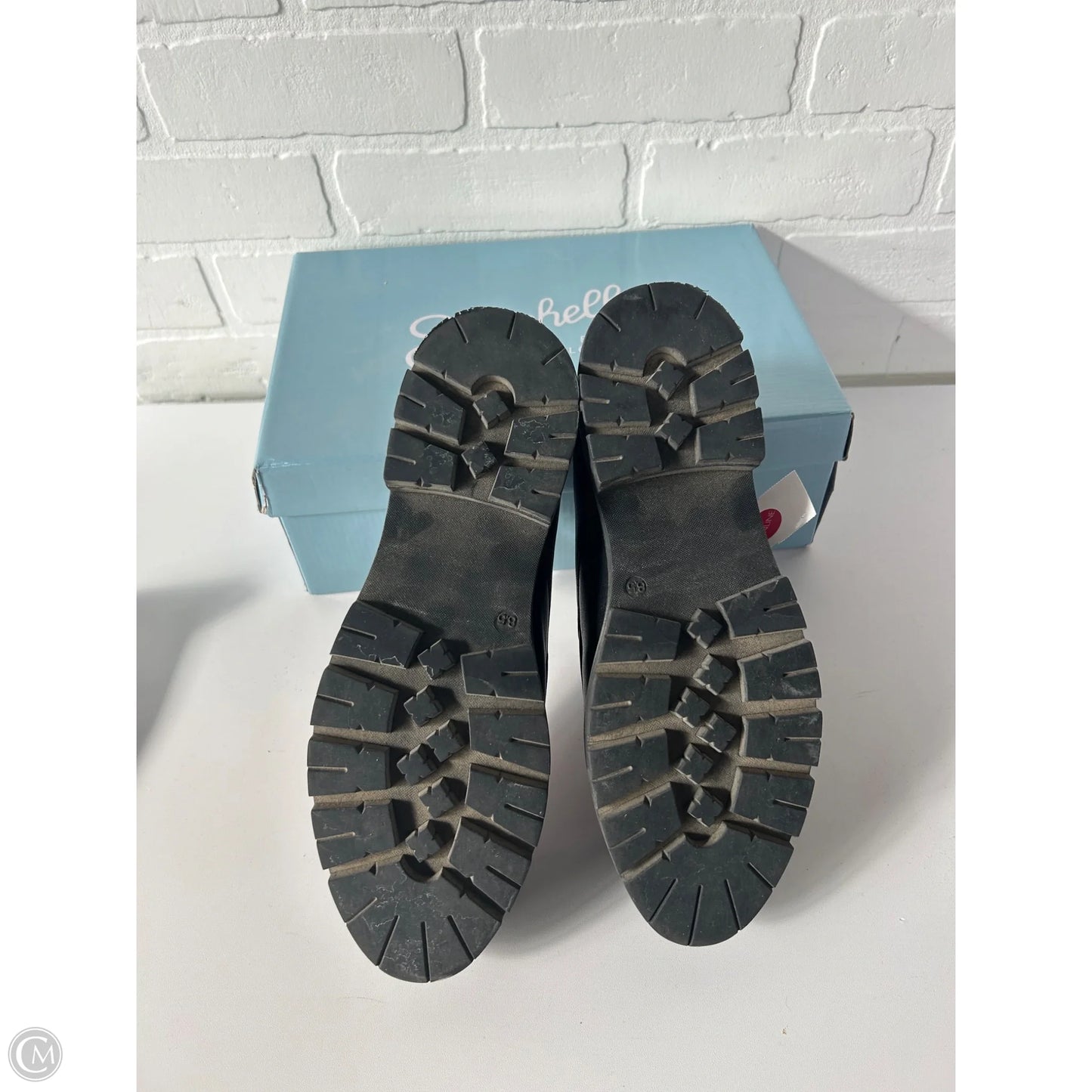 Shoes Flats By Seychelles In Black & Red, Size: 8.5