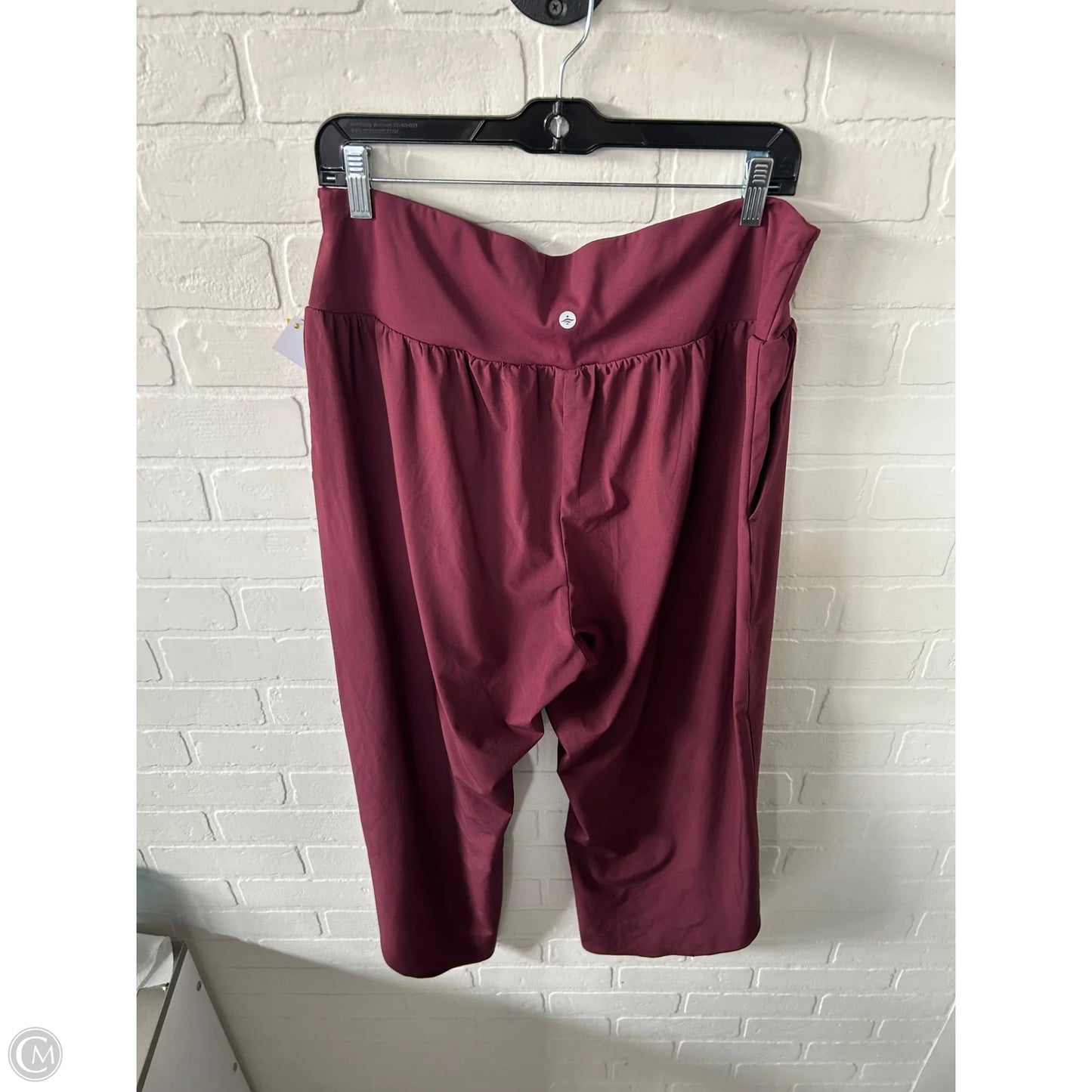 Athletic Pants By Halara In Red, Size: 14