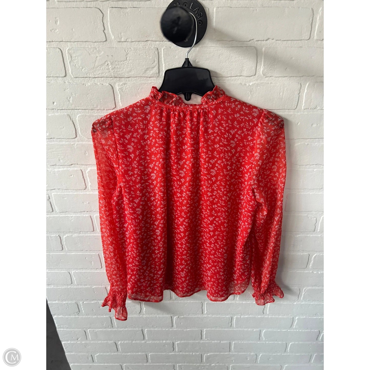 Top Long Sleeve By Loft In Orange, Size: Xsp