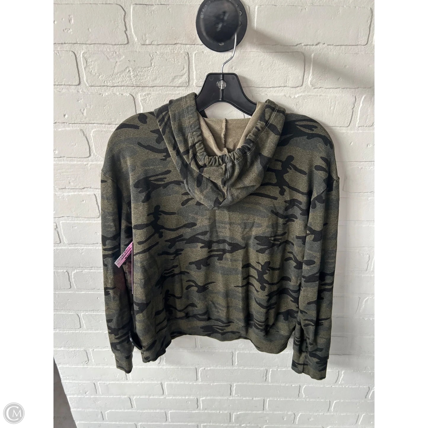 Sweatshirt Hoodie By Sundry In Green, Size: S