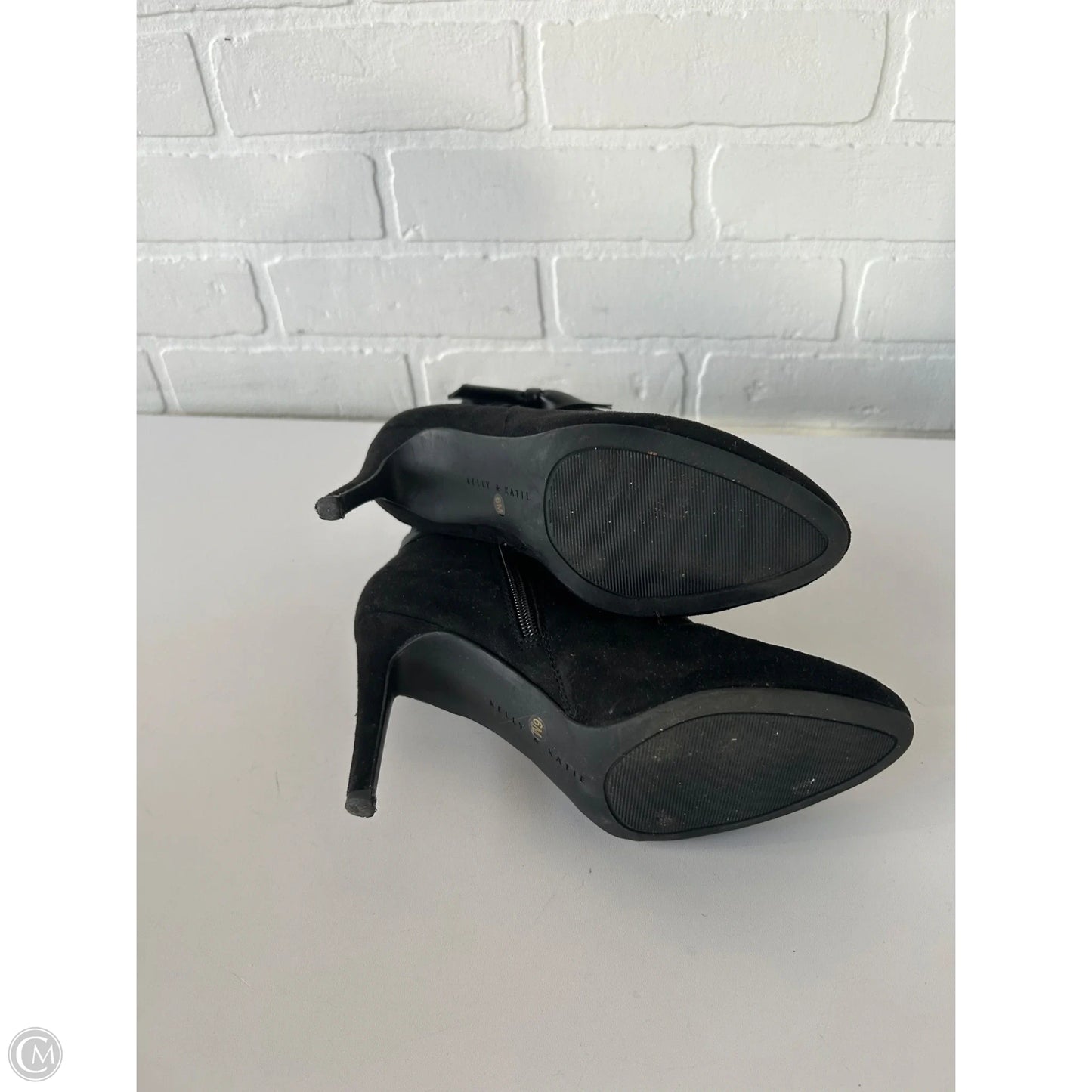 Boots Ankle Heels By Kelly And Katie In Black, Size: 6