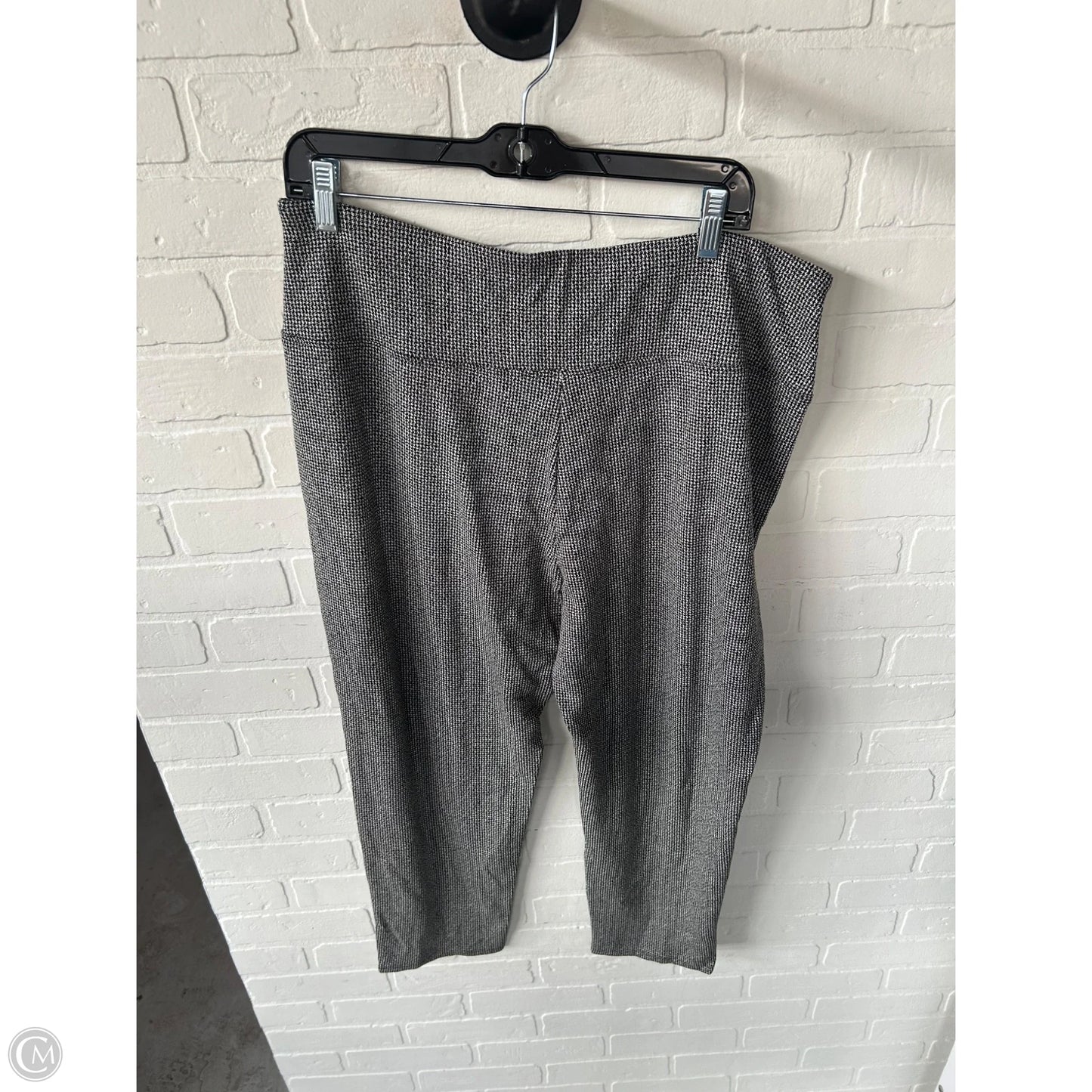 Pants Leggings By J. Jill In Black & White, Size: 14p