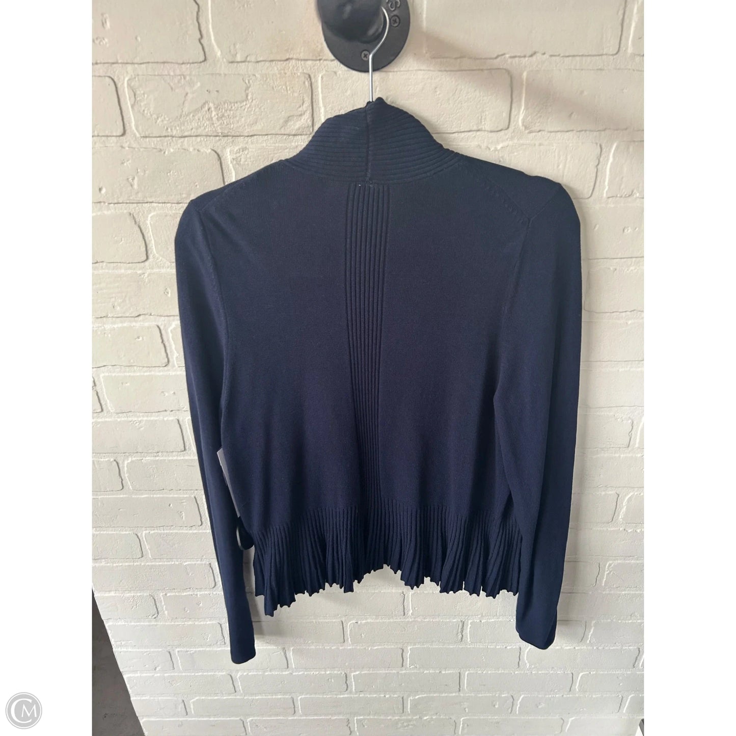 Sweater Cardigan By Anthropologie In Blue, Size: L
