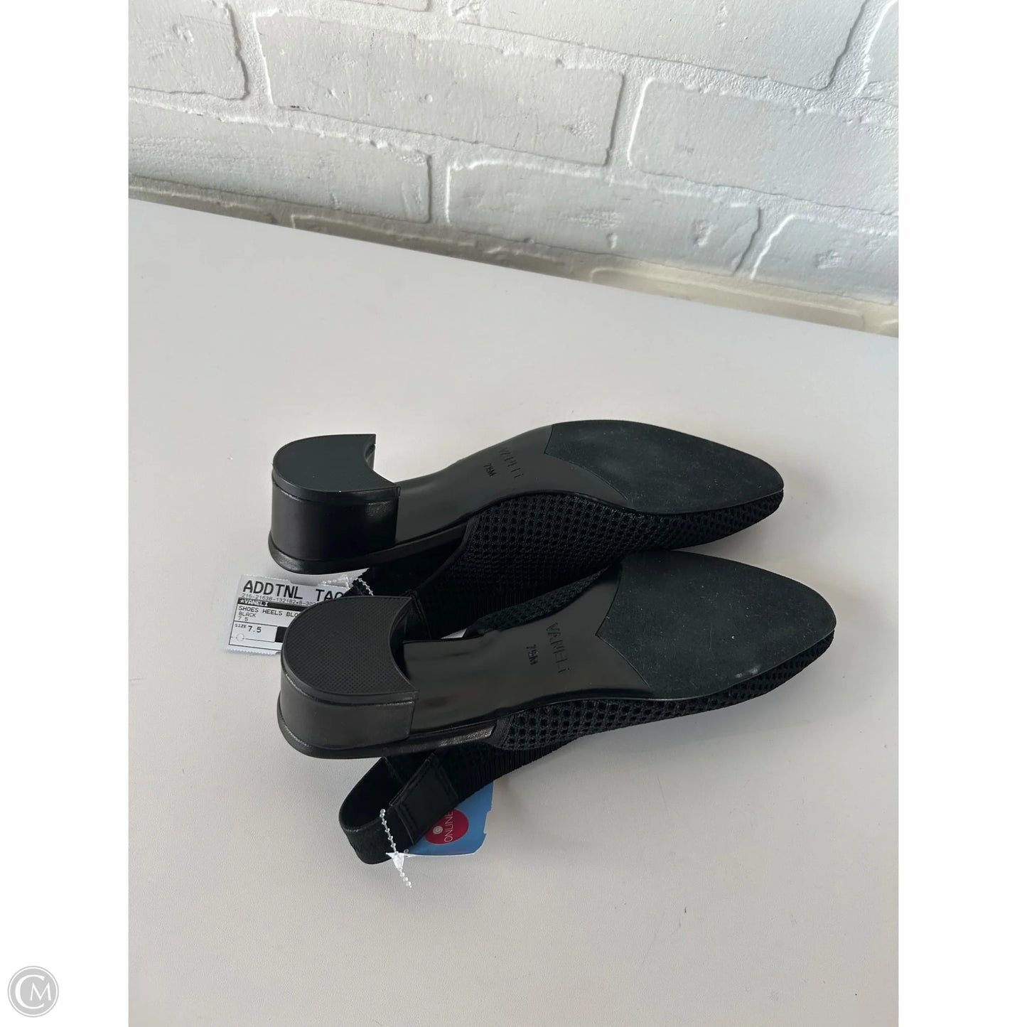 Shoes Heels Block By Vaneli In Black, Size: 7.5