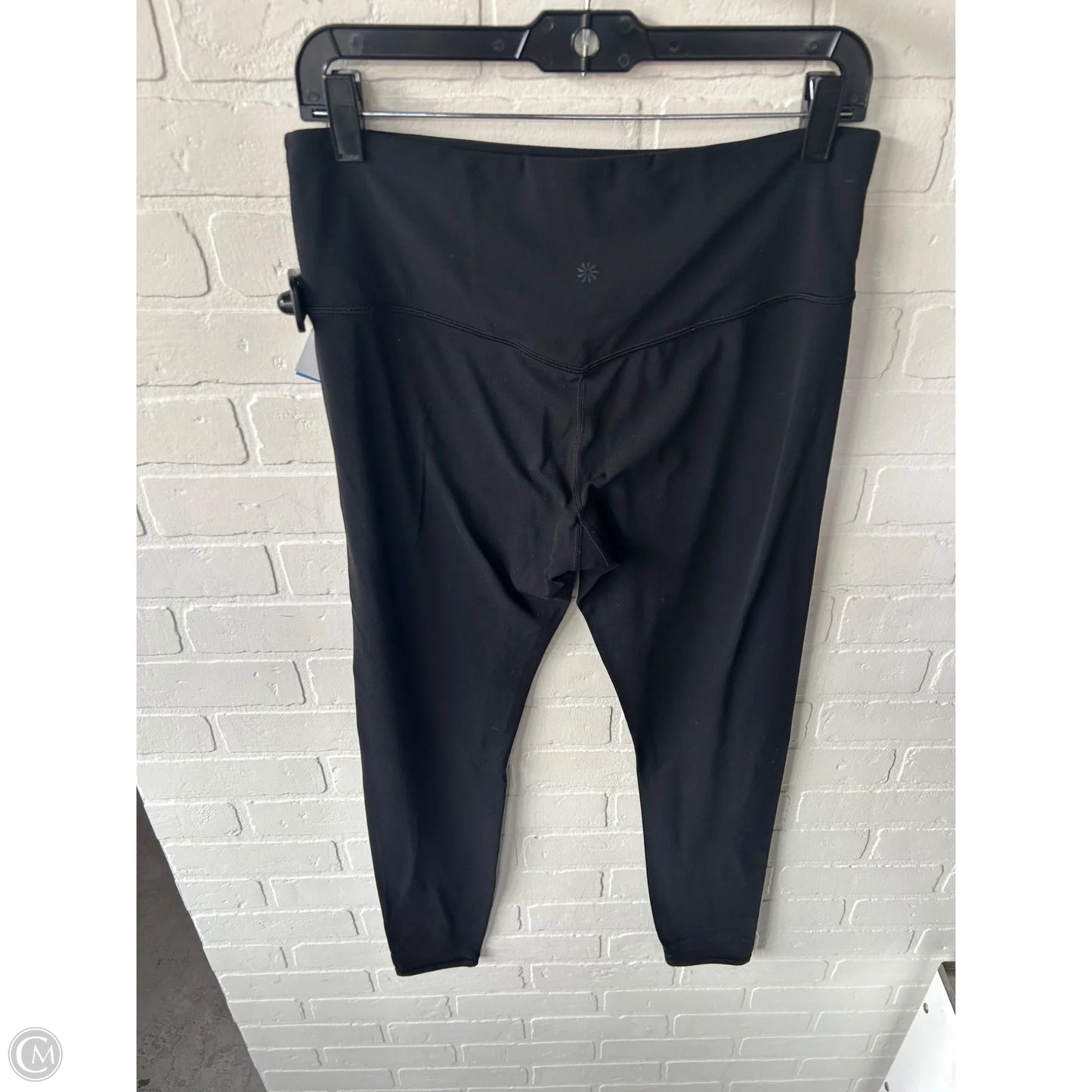 Athletic Leggings By Athleta In Black, Size: 12