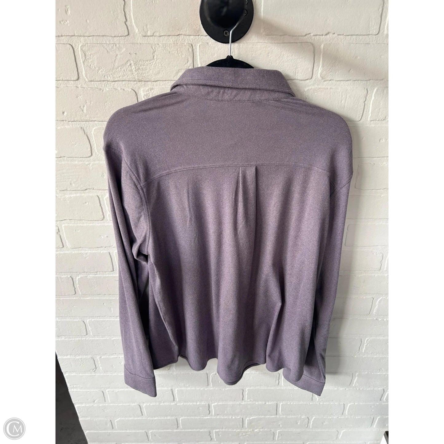 Top Long Sleeve By 32 Degrees In Purple, Size: L