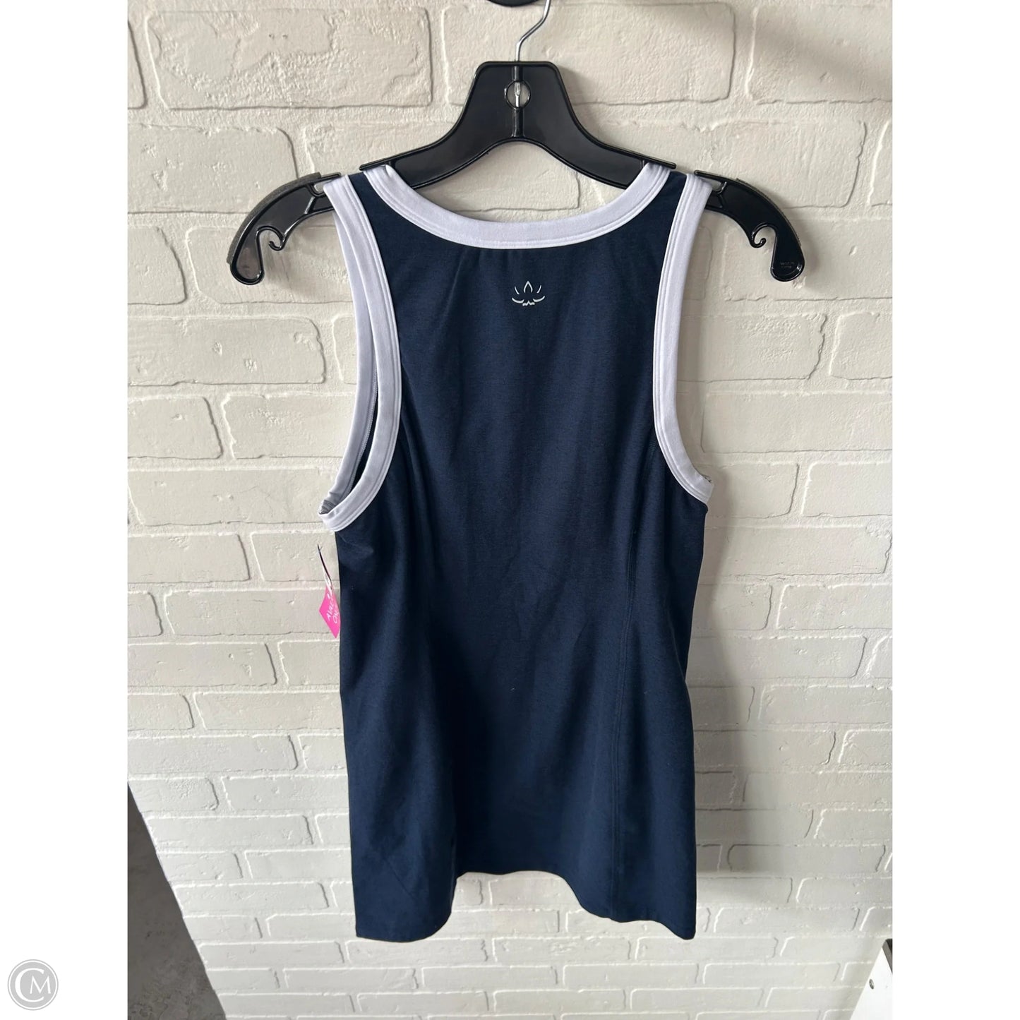 Athletic Dress By Beyond Yoga In Blue & White, Size: S