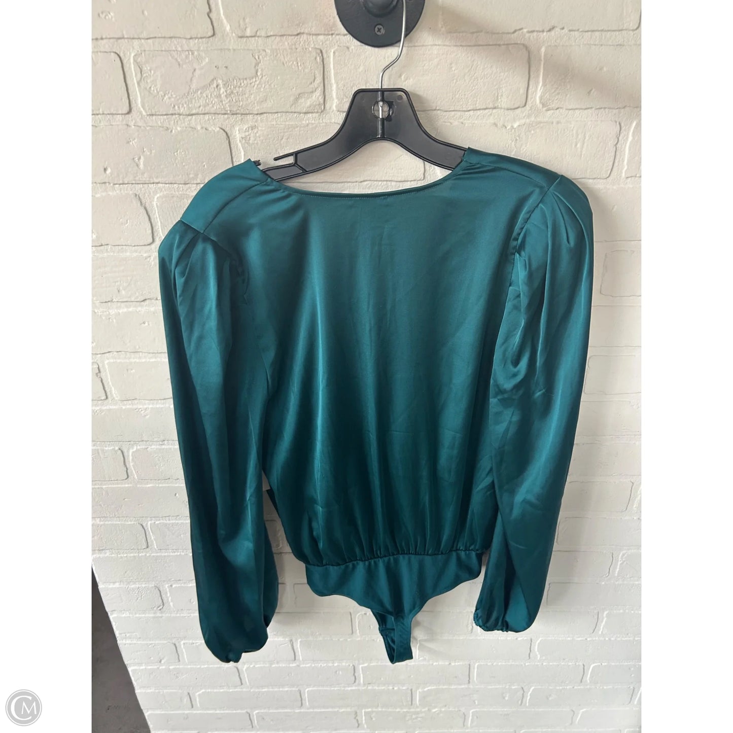 Bodysuit By Express In Teal, Size: M