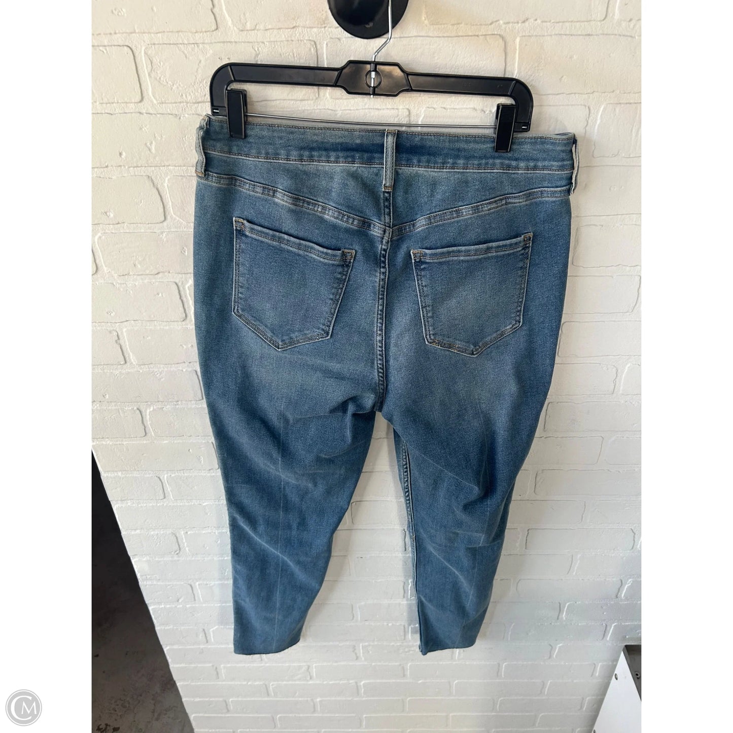 Jeans Skinny By Old Navy In Blue Denim, Size: 14