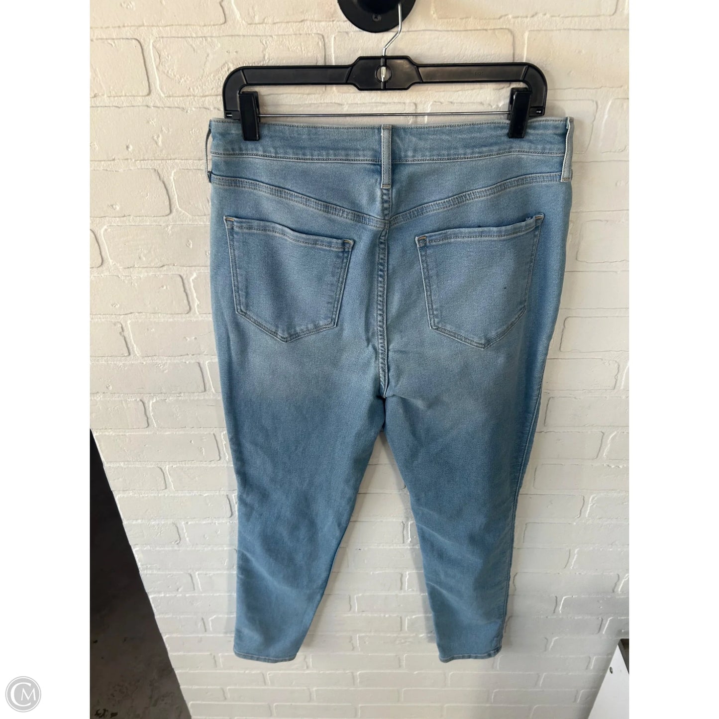Jeans Skinny By Old Navy In Blue Denim, Size: 14