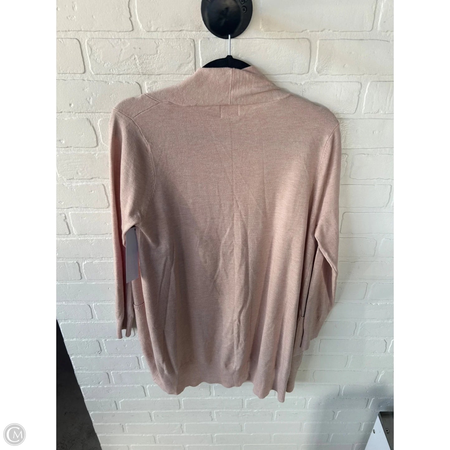 Sweater Cardigan By Dreamers In Pink, Size: M