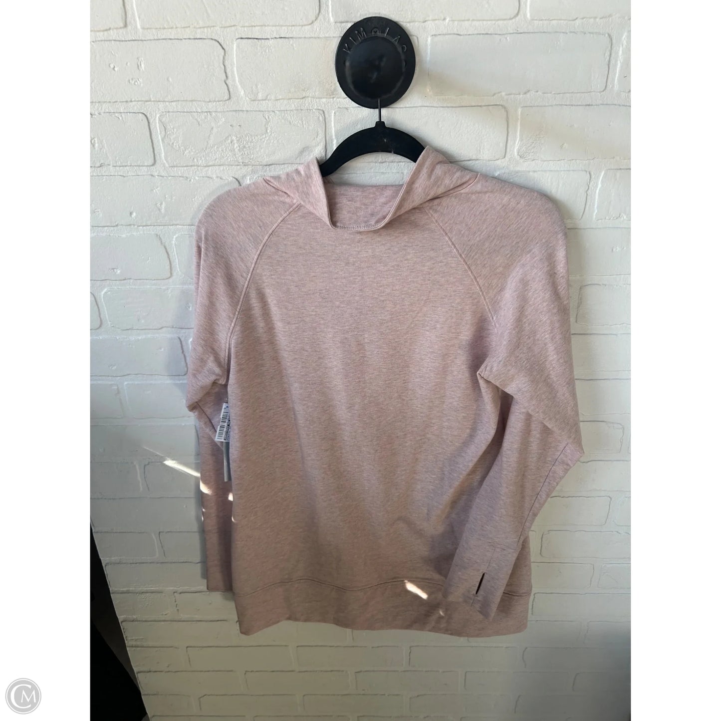 Athletic Top Long Sleeve Collar By Christopher And Banks In Pink, Size: Sp