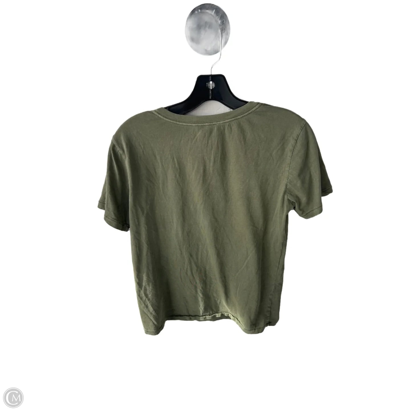 Top Short Sleeve Basic By Treasure And Bond In Green, Size: Xxs