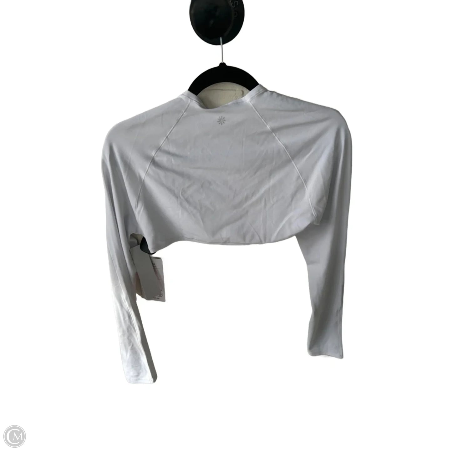 Athletic Jacket By Athleta In White, Size: L