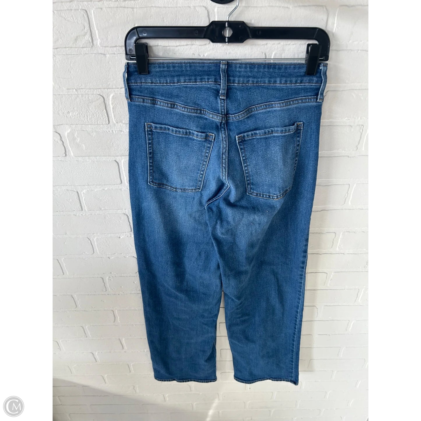 Jeans Wide Leg By Old Navy In Blue Denim, Size: 4