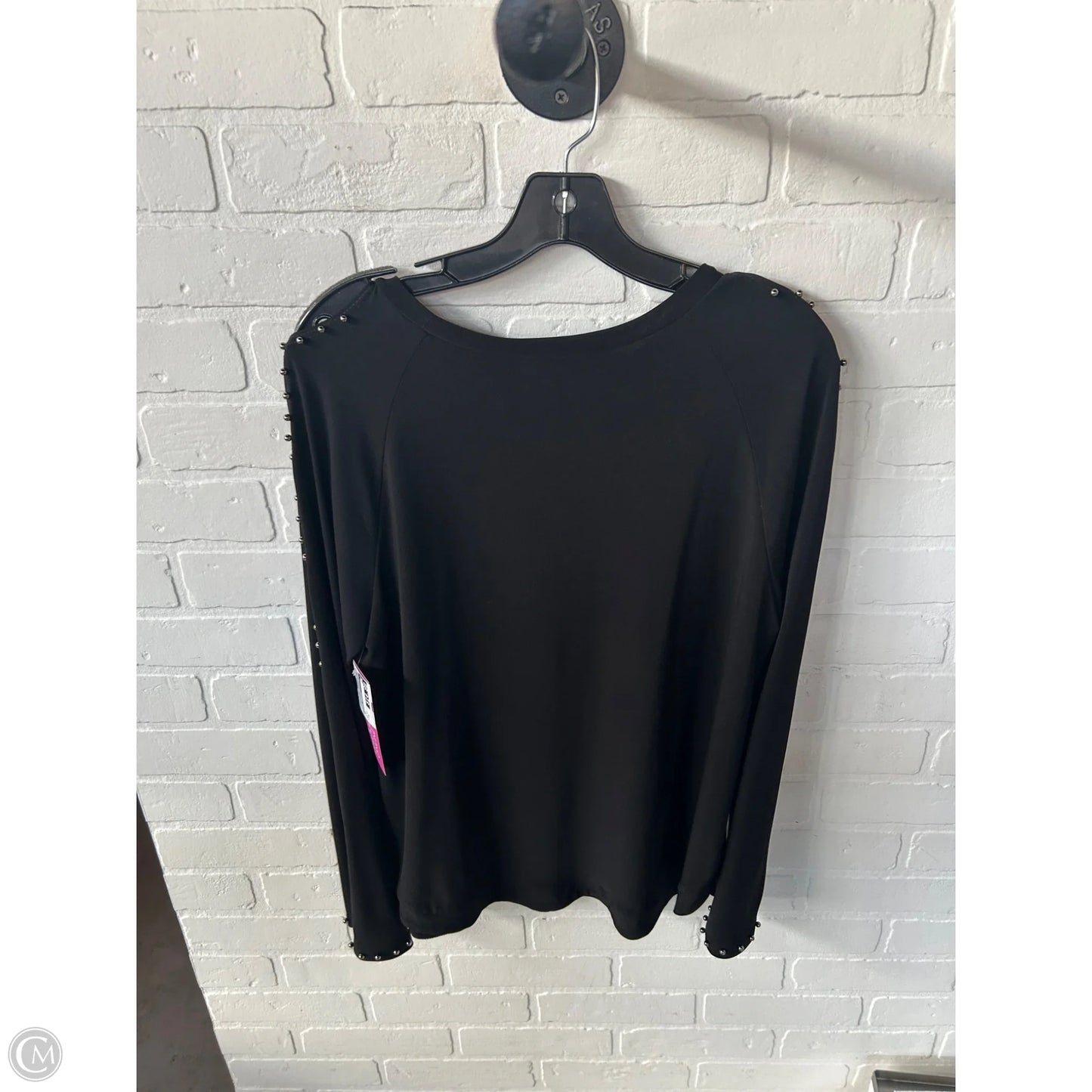 Top Long Sleeve By Joseph Ribkoff In Black, Size: M