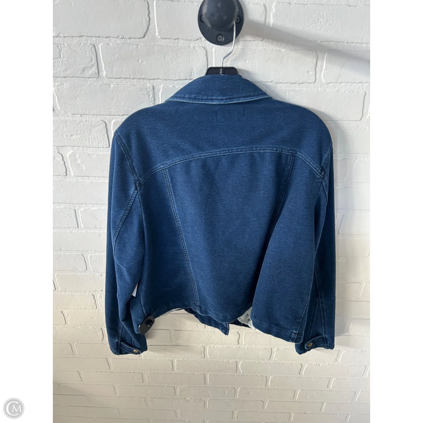 Jacket Denim By Pilcro In Blue Denim, Size: L